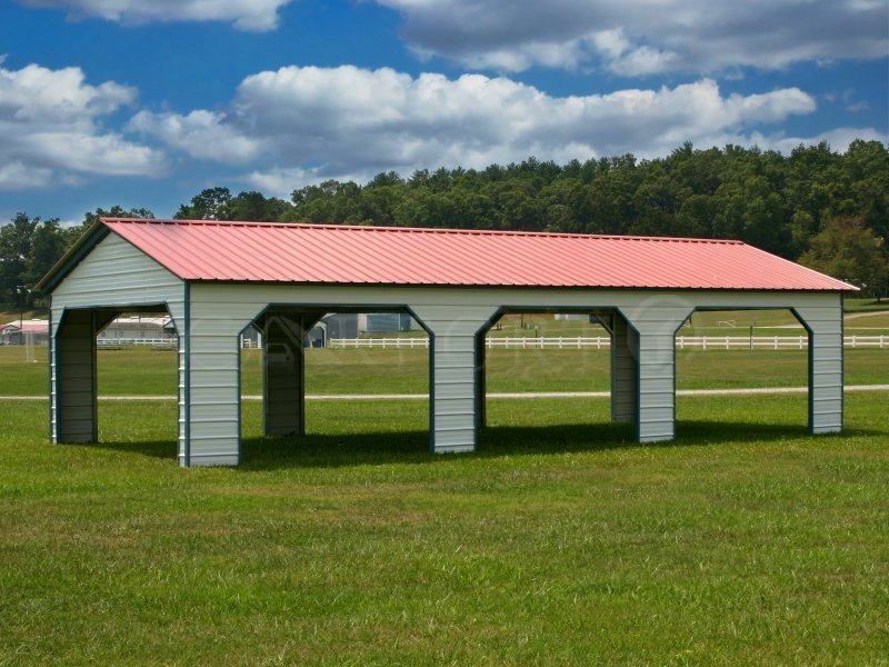 Triple Car Carport